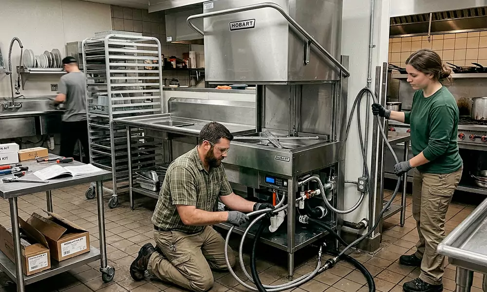 Commercial Dishwasher Installation in Torrington, CT