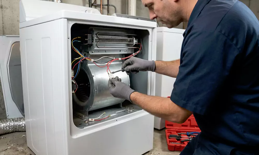 Dryer Thermal Fuse Replacement in Torrington, CT