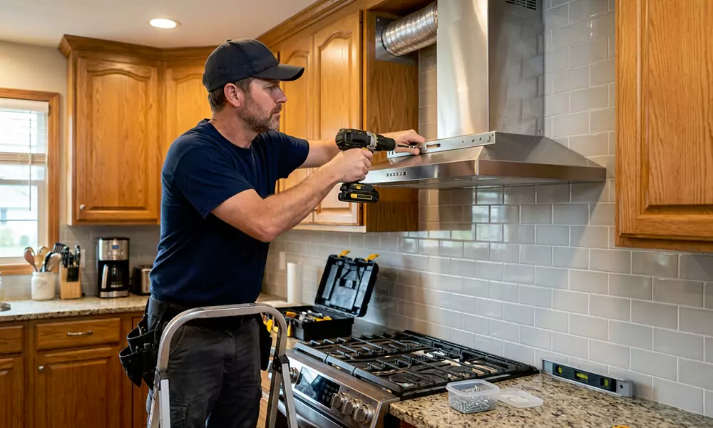 Range Hood Installation in Torrington, CT