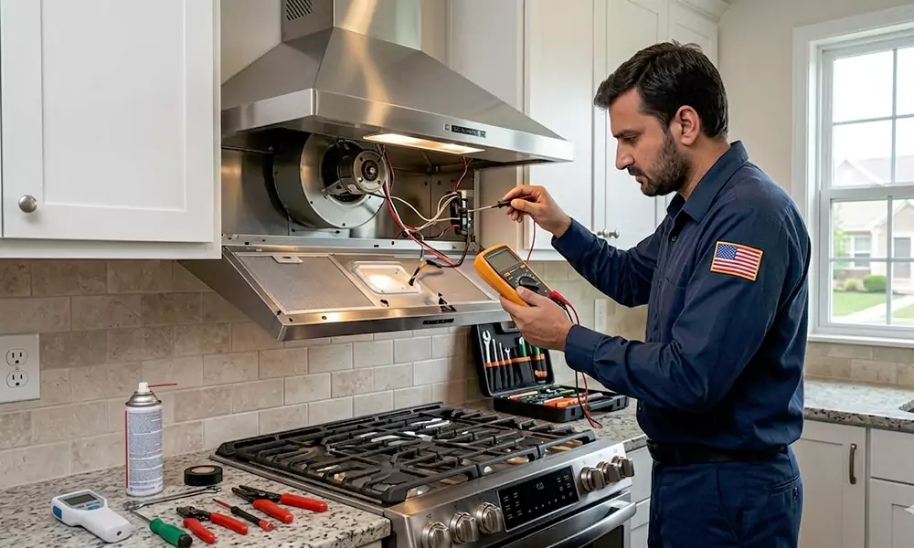 Range Hood Repair in Torrington, CT