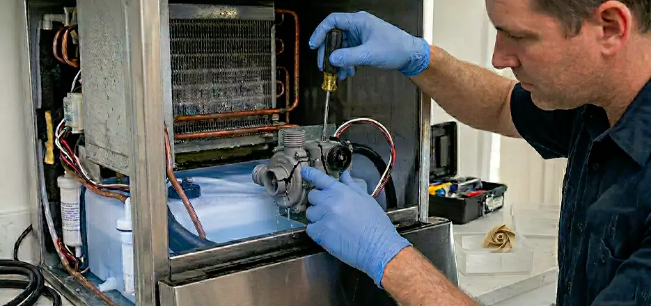 Commercial Ice Maker Water Pump Repair in Torrington