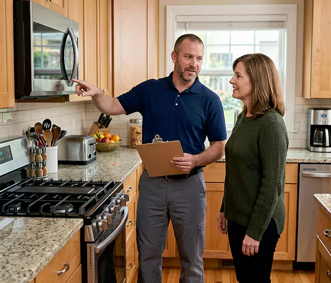 Why Torrington Homeowners Trust Us for Professional Microwave Installation?